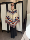 70's Saks Fifth Avenue wool poncho