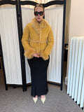 Vintage shearling jacket.